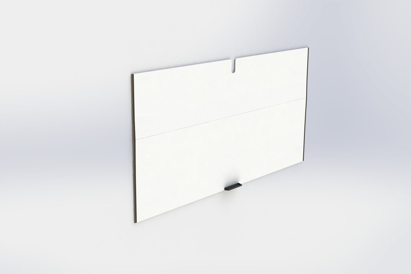 Universal Windshield Sunshade: One Size Against Many Glass Shapes