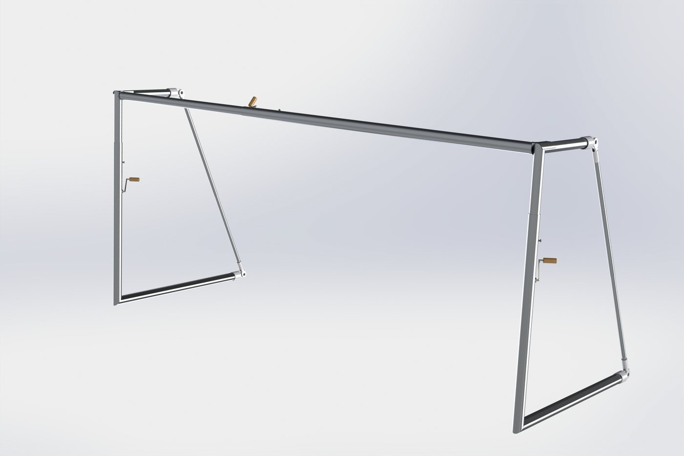 Expanding Soccer Goal: Ratchet Mechanism from 6×12 to 7×16 ft