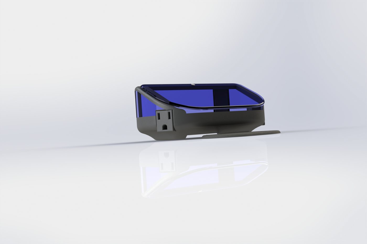 UV-Sterilising Charging Base with Integrated Power Bank